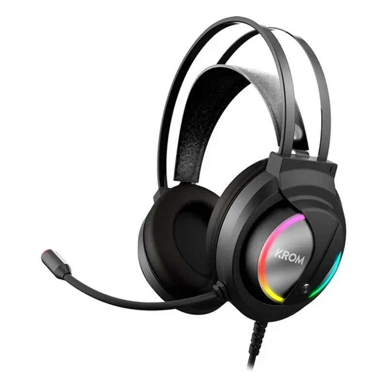 KROM Kappa, auriculares gaming con RGB por cable